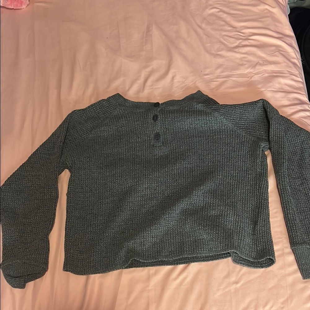 Old Navy Green Crew Neck Sweater